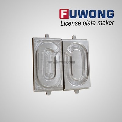 Fuwong number plate mold for boldey manual press