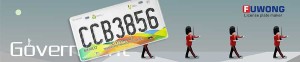 how to order government number plate