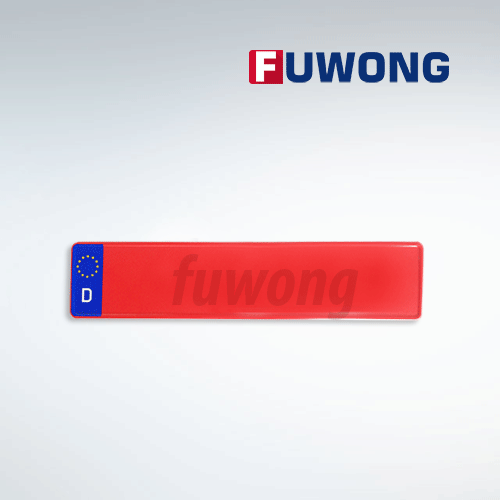 Fuwong Germany reg plate