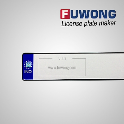 Car License Plates Number Plate Machines