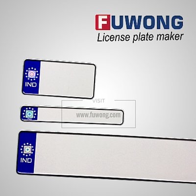 vehicle registration number tag makers (8)