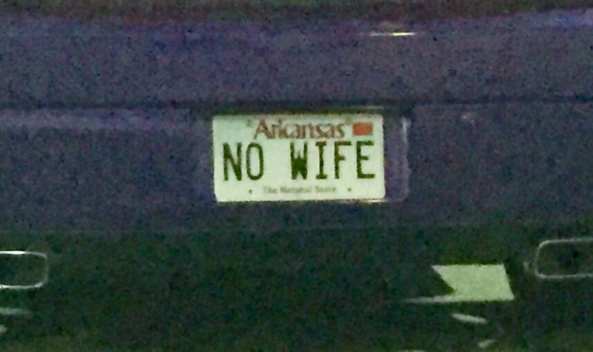 NO WIFE LICENSE