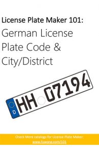 German License Plate 101: All You Wanna Know | Europlates Wiki